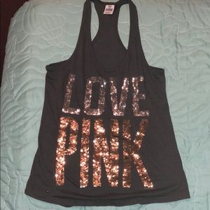 🥀PINK Victoria’s Secret Bling Tank